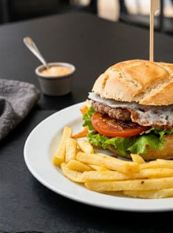 Hamburguesa Bitartean o la Gernika