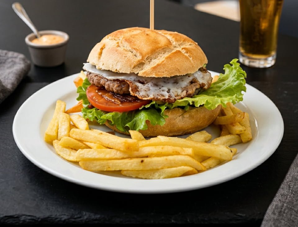 Carta de Hamburguesas, bocadillos, raciones en Bilbao