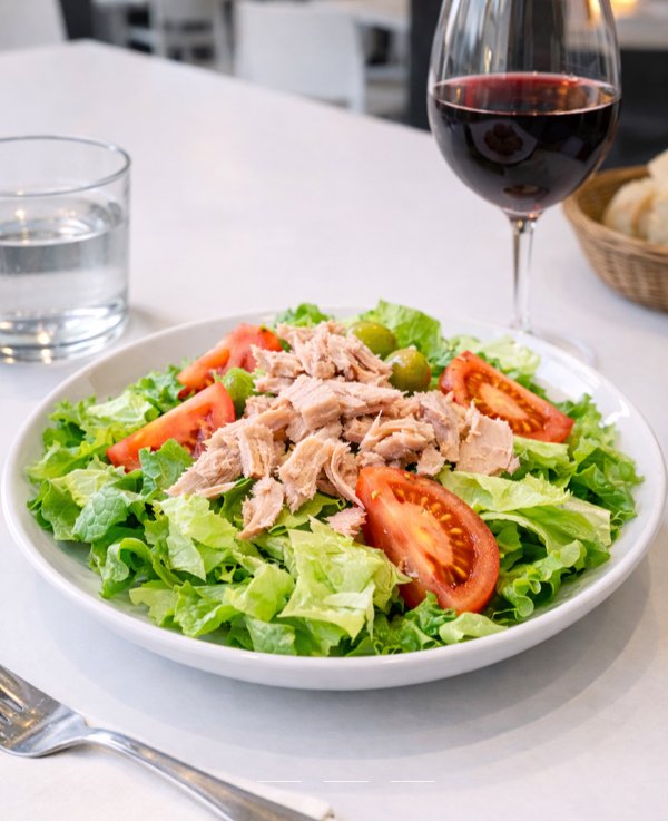 Ensaladas y raciones variadas para compartir