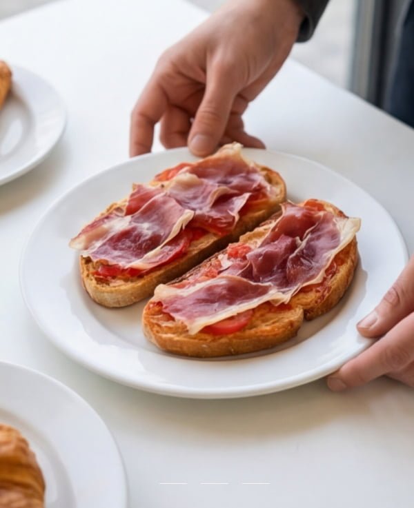 Tostadas y desayunos salados en Miribilla